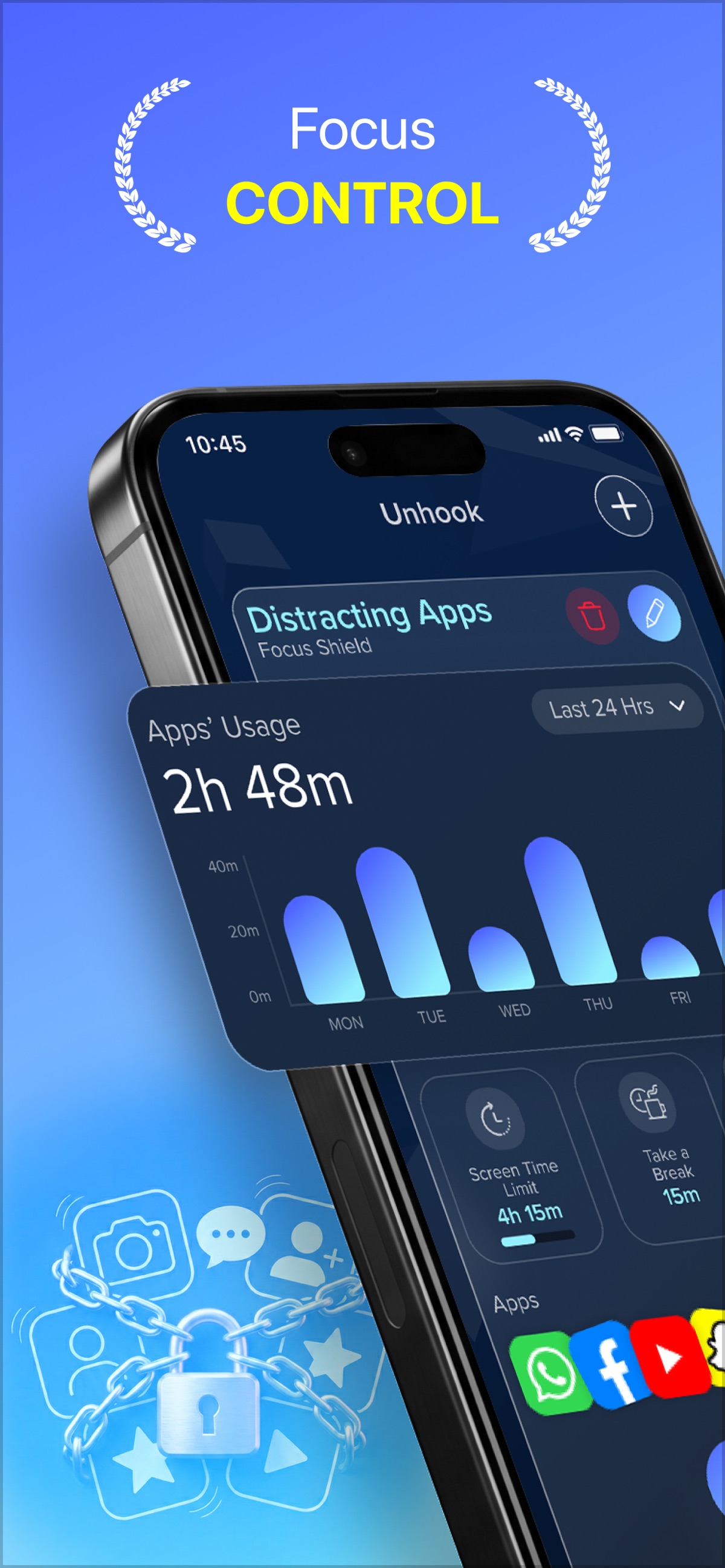 Unhook official App Store screenshot